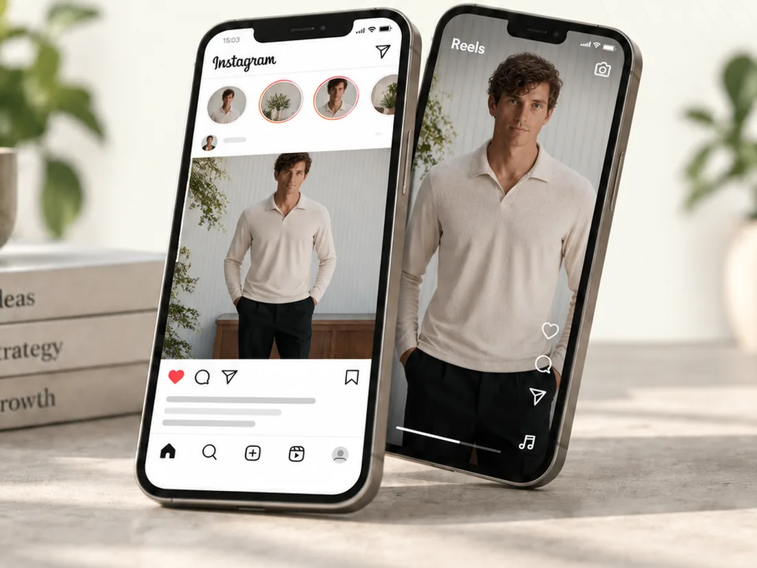 Your story. Made to move. Prime Growth video and motion card showing a video player with an editing timeline below it.