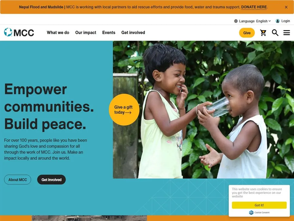 Mennonite Central Committee website