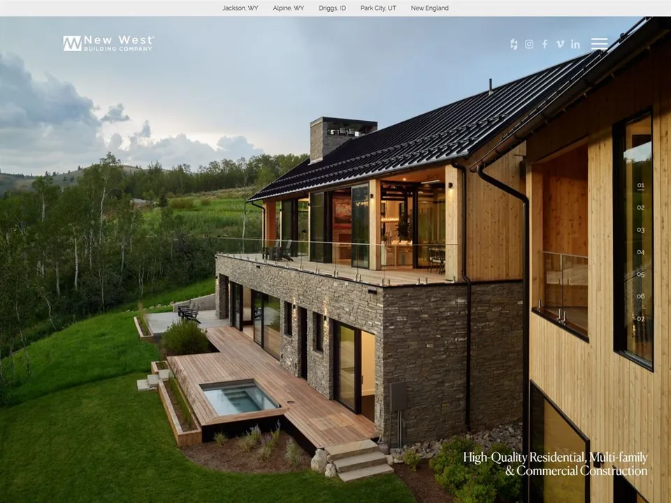 New West Building Company website